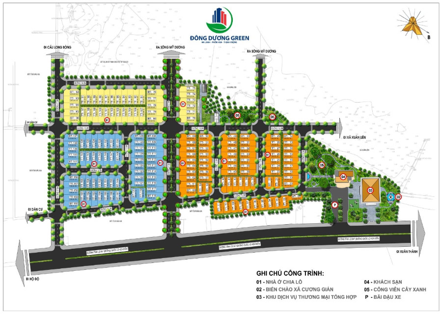 Đông Dương Green Cương Gián - Nghi Xuân Hà Tĩnh